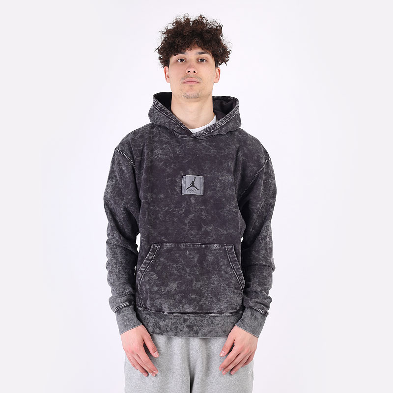 мужская серая толстовка Jordan Flight Graphic Hoodie DA2697-010 - цена, описание, фото 3